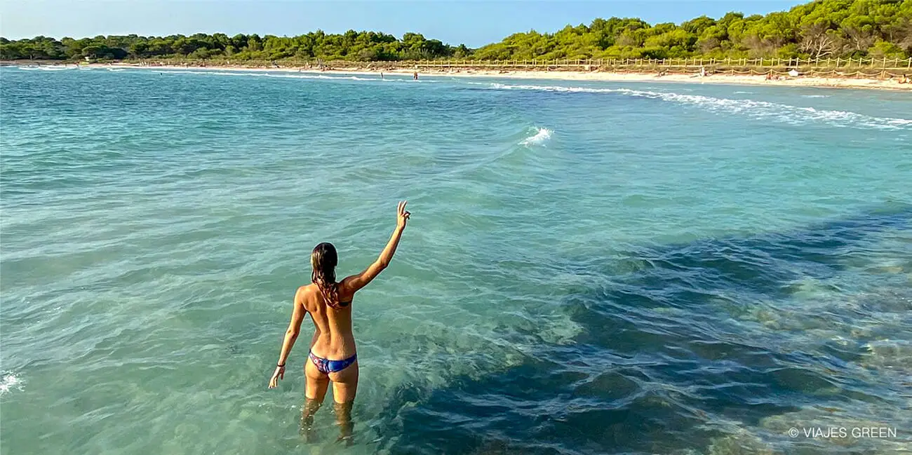 playas del sur de Menorca